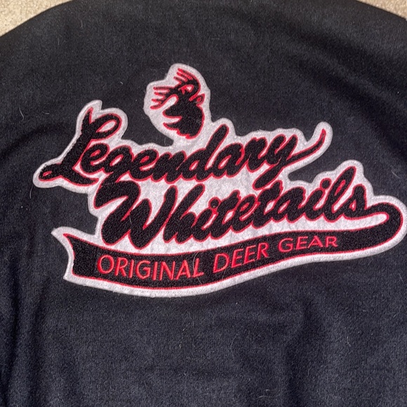 Mens Legendary Whitetails varsity bomber jacket - Picture 5 of 6